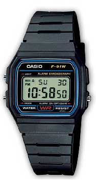 Reloj Casio F-91W-1YER Reloj Casio F-91W-1YER