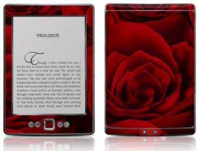 Skin para Kindle rosa
